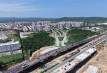 Char habilita puente norte-sur del intercambiador vial de Alameda del Río