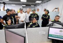 Distrito entrega a la Policía Nueva Sala de Red de Apoyo