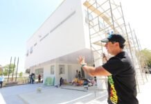 Char inspeccionó avance de megaestaciones de Policía en Rebolo, Riomar, Caribe Verde y El Bosque