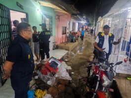 En Soledad, evalúan daños causados por tormenta eléctrica