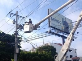 Este lunes, trabajos en Palmar de Varela