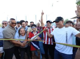 Alcalde Char entregó nuevo parque en Caribe Verde