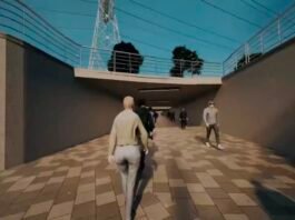 Cierre vial por construcción de túnel peatonal entre Caribe Verde y Las Malvinas