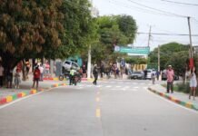 Char entregó nuevas vías en La Ceiba y Rebolo